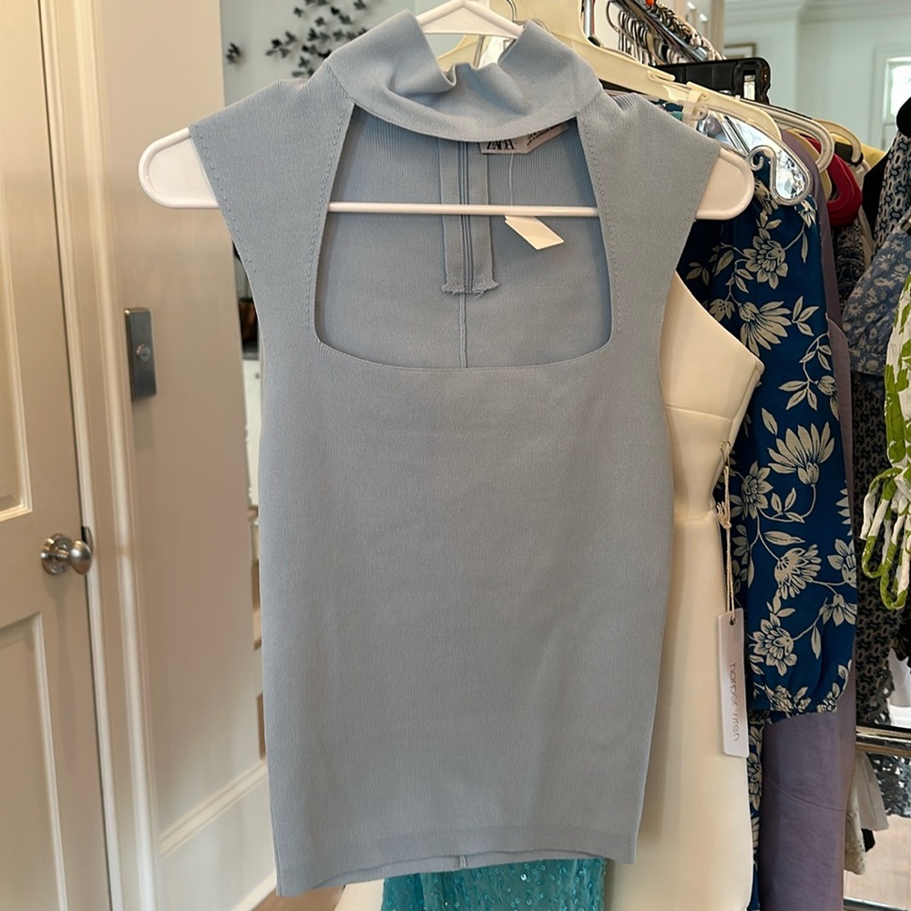 Zara cutout top